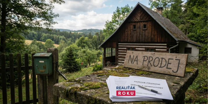 Prodej zděděné chaty: musím to „hlásit“ finančnímu úřadu, podávat daňové přiznání a kdy platí osvobození