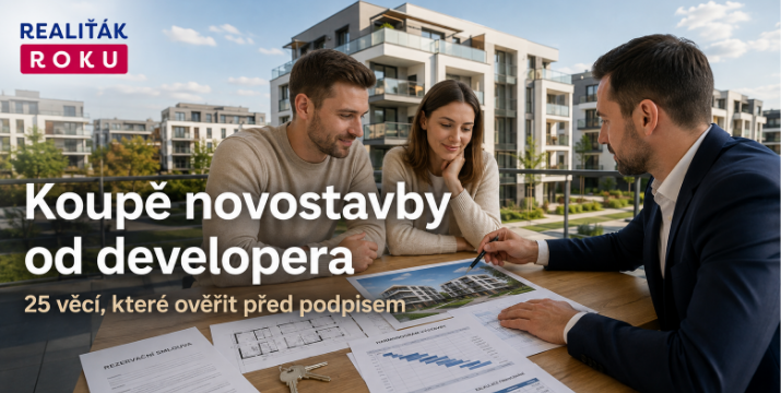 Koupě novostavby od developera: 25 věcí, které ověřit před podpisem smlouvy