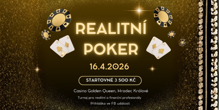 Realitní poker: nový turnaj propojí makléře u jednoho stolu
