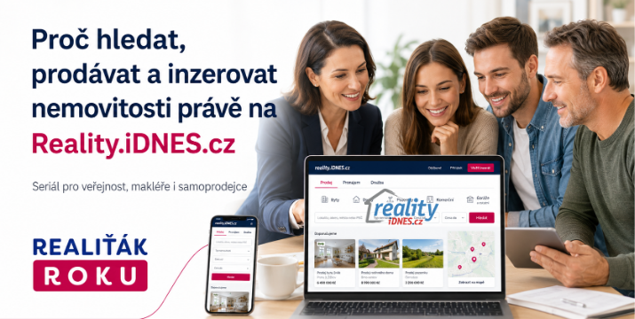 Proč hledat, prodávat a inzerovat nemovitosti právě na Reality.iDNES.cz