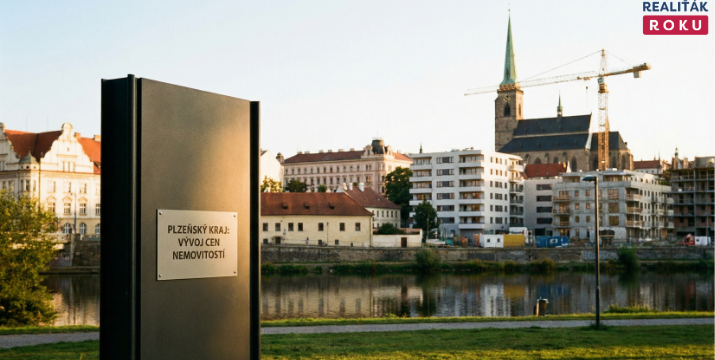 Plzeňský kraj za 7 let: byty v prodeji +112 % na 77 794 Kč/m² a trh zrychlil na 94 dní. Nájemní trh roste hlavně nabídkou