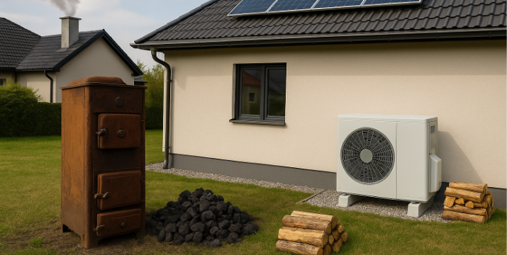 Tepelné čerpadlo, soláry nebo starý kotel? Jak vybrat správný zdroj tepla a získat na něj dotaci