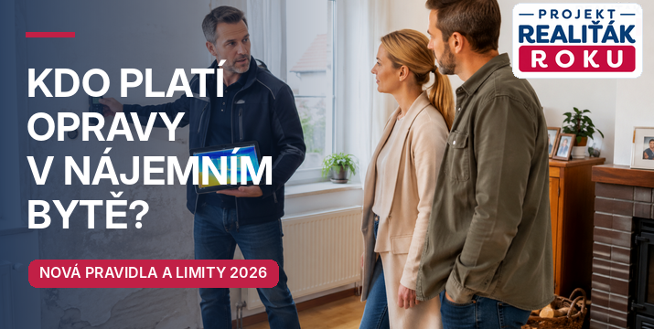 Kdo platí opravy v nájemním bytě v roce 2026? Nové limity, povinnosti nájemce a pronajímatele a 20 praktických příkladů
