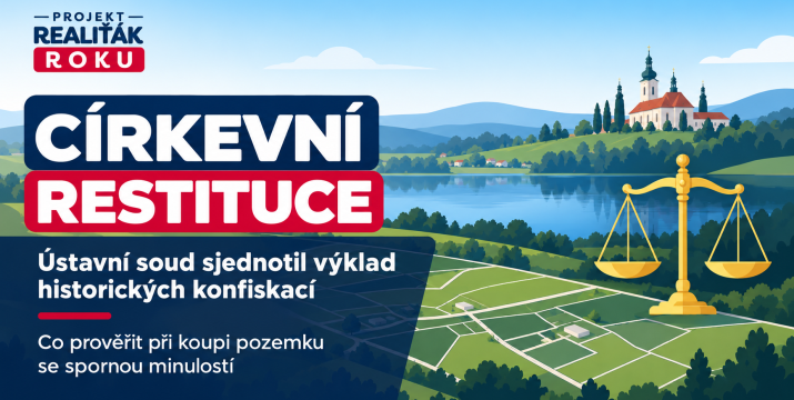 Kupujete pozemek s církevní minulostí? Ústavní soud sjednotil pravidla restitučních sporů. Co je nutné prověřit?