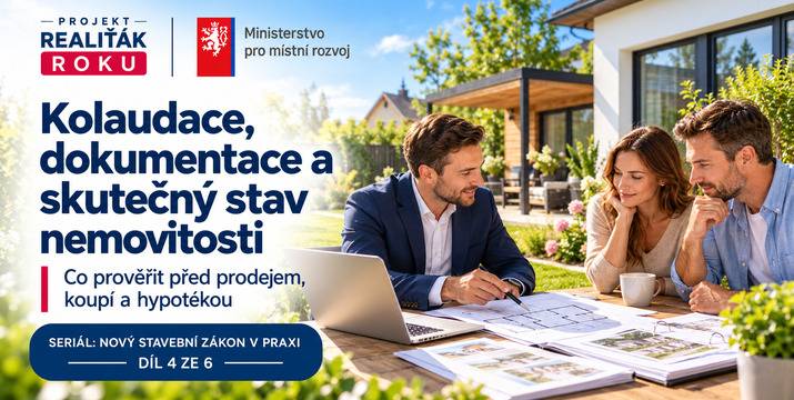 Kolaudace, dokumentace a skutečný stav nemovitosti: co prověřit před prodejem, koupí a hypotékou