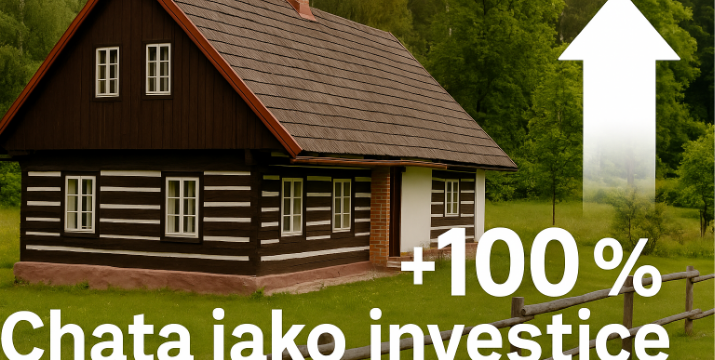 Chata jako investice? Za pět let se ceny chat a chalup v ČR zdvojnásobily – a poptávka stále drží