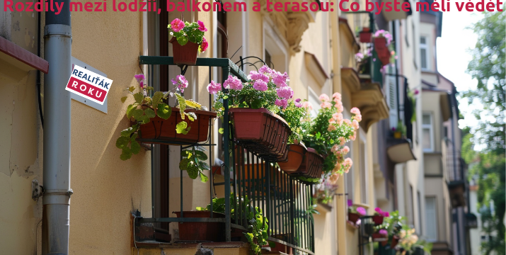 Rozdíly mezi lodžií, balkonem a terasou: Co byste měli vědět
