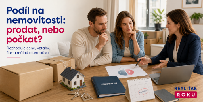 Podíl na nemovitosti: kdy se vyplatí prodat a kdy je rozumnější ještě počkat