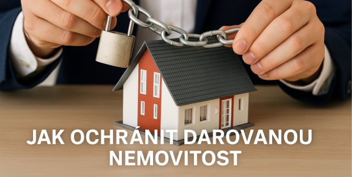 Jak ochránit darovanou nemovitost před nevhodným nakládáním?