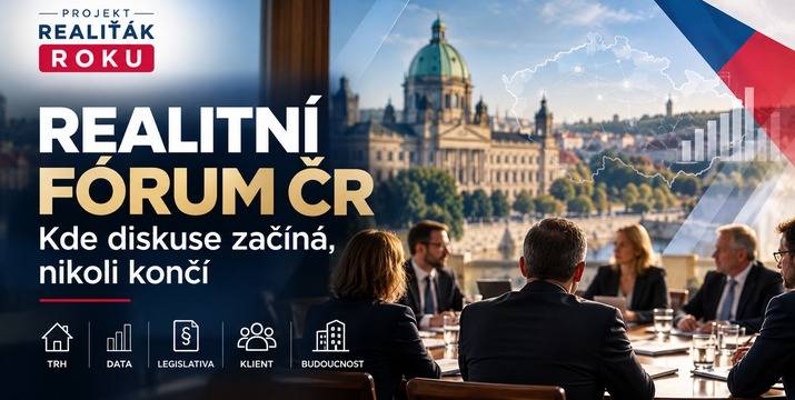 Vzniklo Realitní fórum ČR: nový pracovní prostor pro realitní trh, stát, data i veřejnost