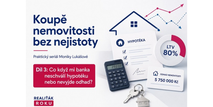 Co když mi banka neschválí hypotéku nebo nevyjde odhad? Jak se chránit ještě před rezervací