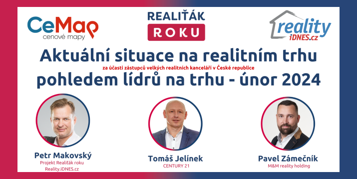 Analýza vývoje realitního trhu únor 2024