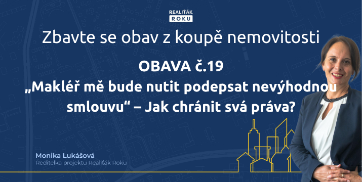 Může mě makléř nutit podepsat nevýhodnou smlouvu? Jak chránit svá práva při koupi nemovitosti