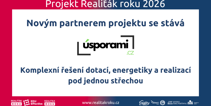 Nový partner projektu Realiťák roku: Úsporami.cz - Komplexní řešení dotací, energetiky a realizací pod jednou střechou