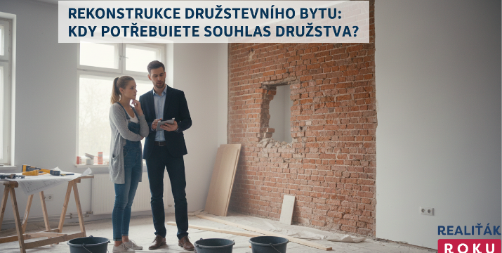 Rekonstrukce družstevního bytu: co můžete upravit sami a kdy už potřebujete souhlas družstva