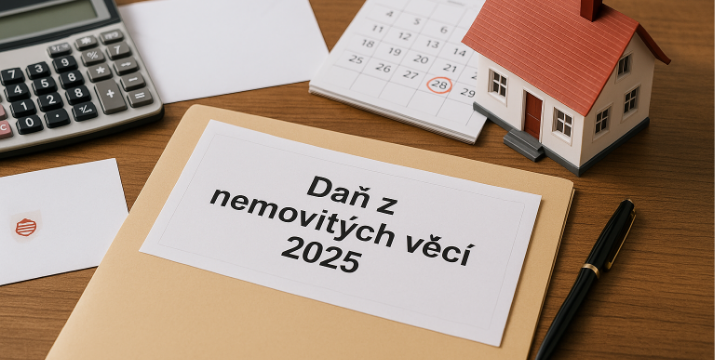 Kdy a jak se platí daň z nemovitosti – a co se v roce 2025 změnilo?