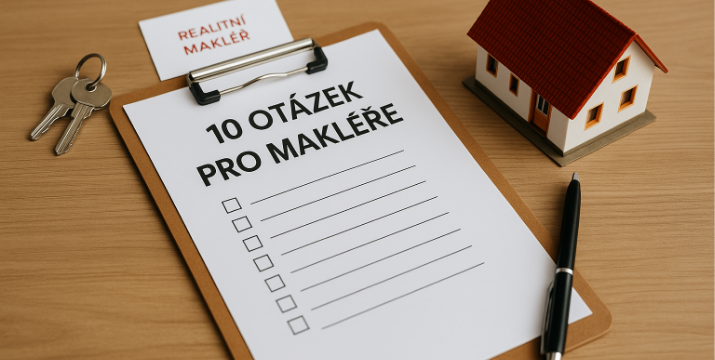 Jak si vybrat realitního makléře? 10 otázek, které byste mu měli položit