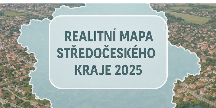 Realitní mapa Středočeského kraje 2025: Kam se vydat za investicí, nájmem nebo vlastním bydlením?