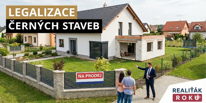 Legalizace „černých staveb“ je náročná, ale často se vyplatí. Co musí pohlídat prodávající, kupující i realitní makléř