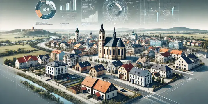 Analýza vývoje realitního trhu v kraji Vysočina - únor 2025