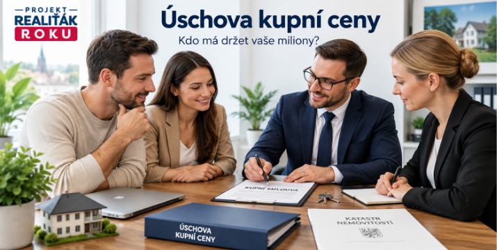 Úschova kupní ceny při koupi nemovitosti: advokátní, notářská nebo bankovní?