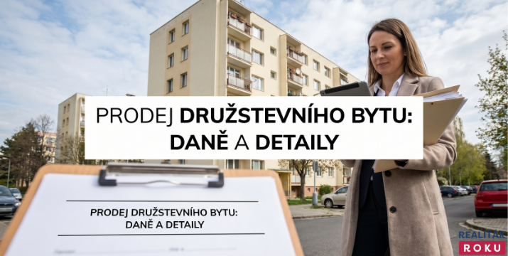 Daň z prodeje družstevního bytu vás může stát statisíce. Nebo taky nic. Rozhodují detaily