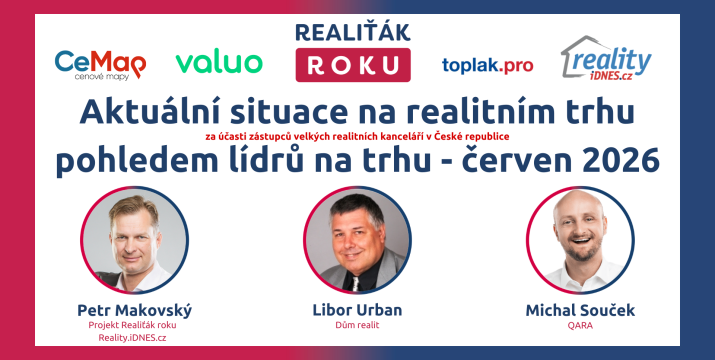 Analýza vývoje realitního trhu – červen 2026: ceny rostou, ale rozdíly mezi segmenty jsou stále větší
