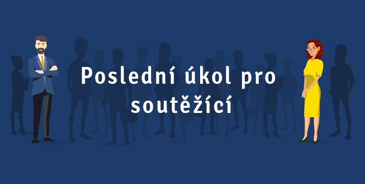 Poslední úkol pro soutěžící před finálem
