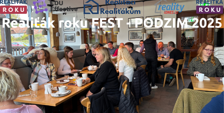Realiťák roku FEST PODZIM 2025: Lipno spojilo špičkové makléře z celé ČR