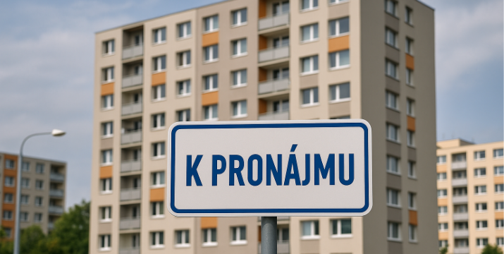 Nájmy bytů jedou dál: srpen 2025 na 313 Kč/m², za tři roky +20,8 %. Nabídky se točí rychle
