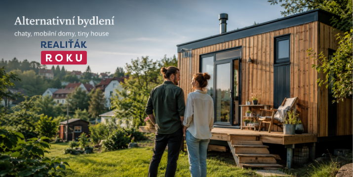 Alternativní bydlení už není jen kuriozita. Lidé hledají chaty, mobilní domy i tiny house, makléři ale varují před riziky
