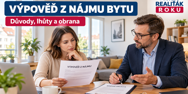 Výpověď z nájmu bytu v roce 2026: kdy může pronajímatel ukončit nájem, jaké platí lhůty a jak se bránit