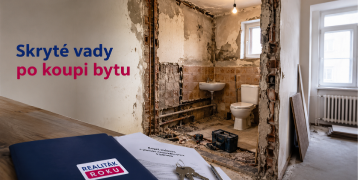 Koupili jste byt „po rekonstrukci“, ale po bourání přišel šok? Co dělat, když se skryté vady ukážou až během oprav