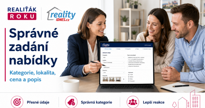 Správné zadání nabídky na Reality.iDNES.cz