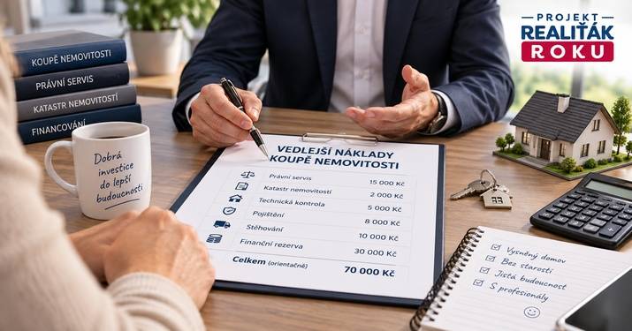 Přehled vedlejších nákladů při koupi bytu nebo domu