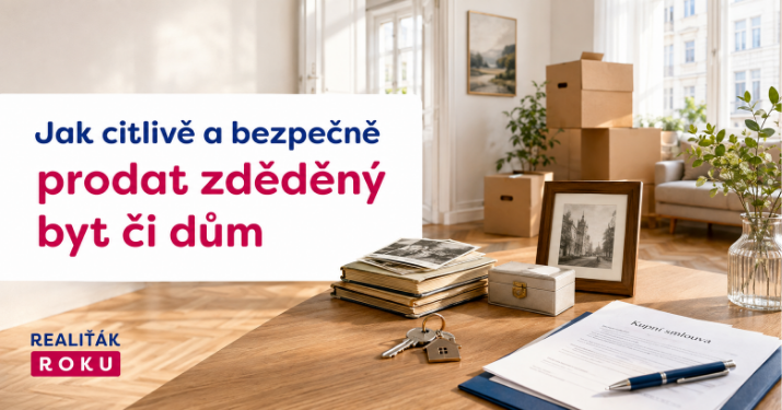 Jak citlivě a bezpečně prodat zděděn&yacute; byt či dům &ndash; &uacute;vodn&iacute; obr&aacute;zek čl&aacute;nku projektu Realiť&aacute;k roku