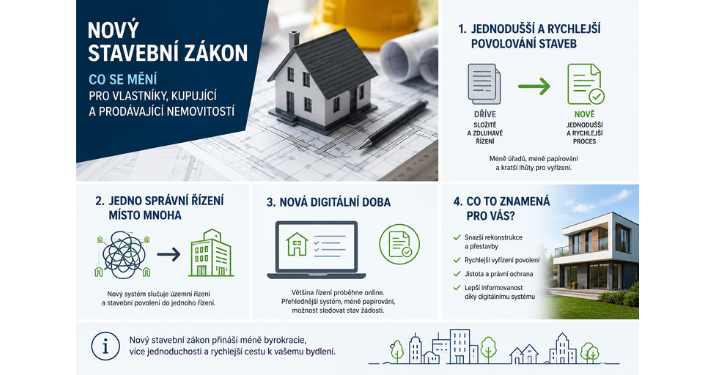 Nov&yacute; stavebn&iacute; z&aacute;kon: co se měn&iacute; pro vlastn&iacute;ky, kupuj&iacute;c&iacute; a prod&aacute;vaj&iacute;c&iacute; nemovitost&iacute;