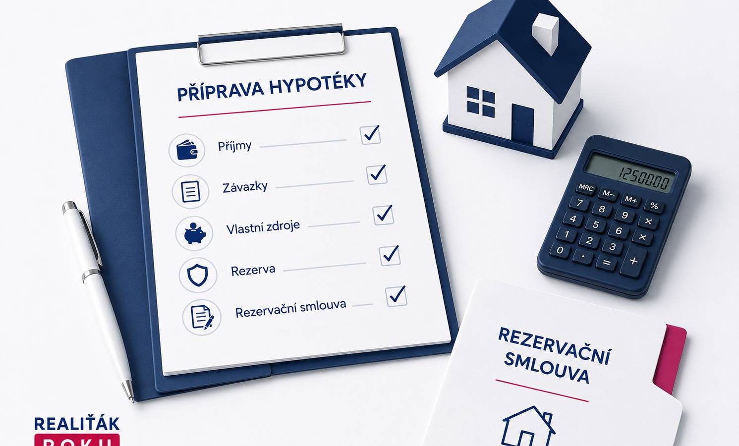 Př&iacute;prava hypot&eacute;ky před podpisem rezervačn&iacute; smlouvy
