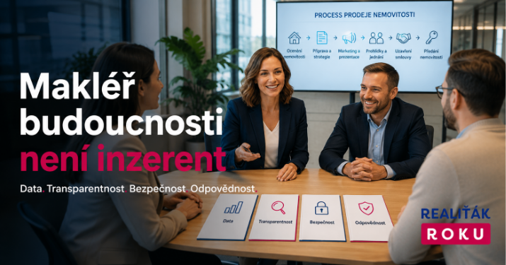 Moderní realitní makléři pracují s daty, transparentními podmínkami a bezpečným procesem.