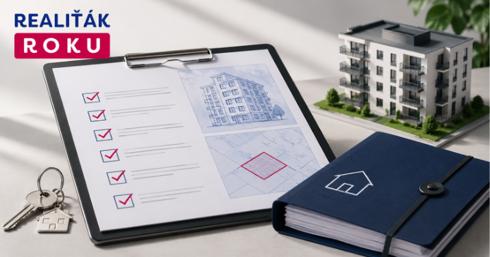 Checklist a model domu při kontrole bytu v domě na cizím pozemku