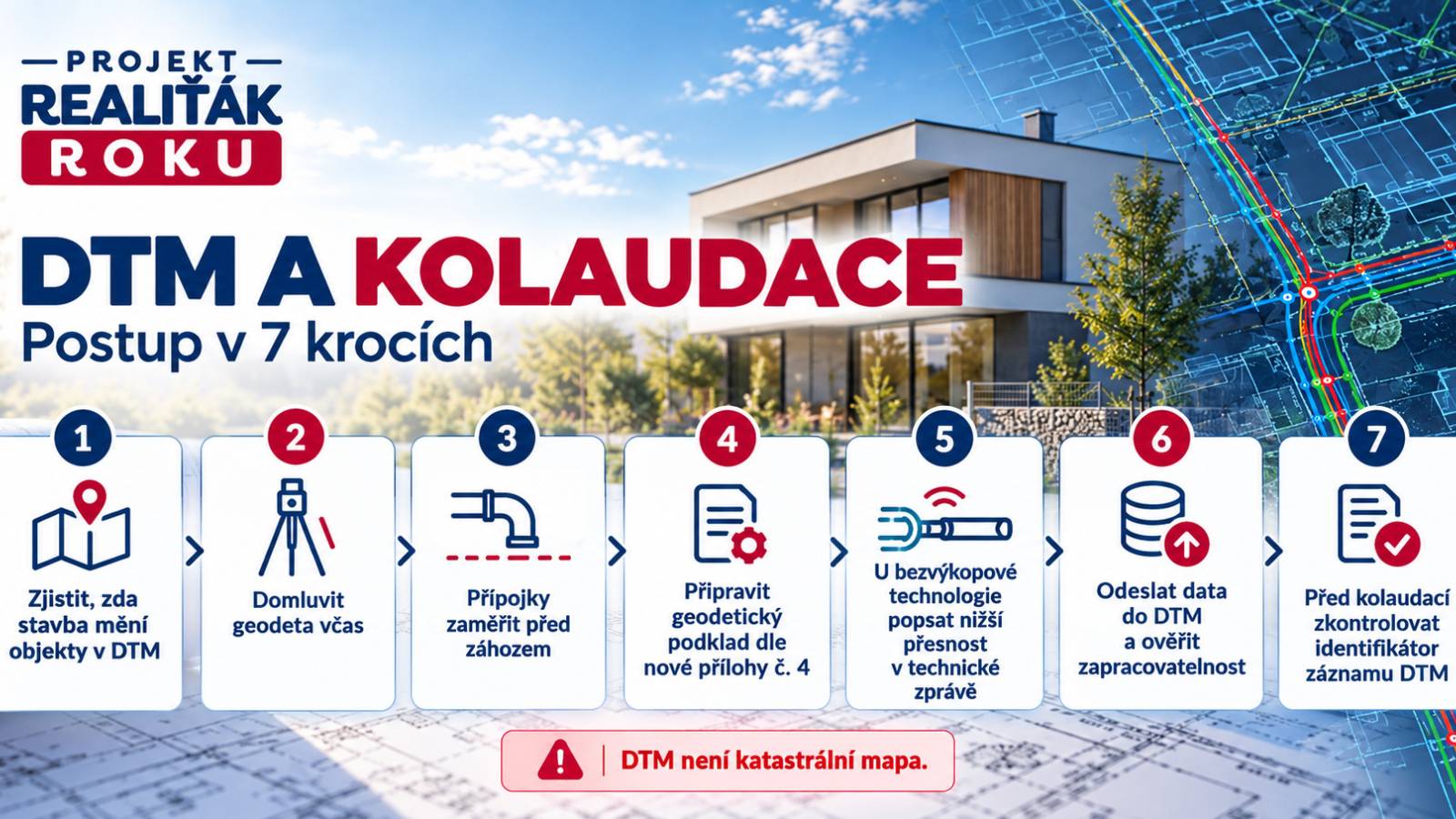 Sedm kontroln&iacute;ch kroků stavebn&iacute;ka před kolaudac&iacute; v souvislosti s digit&aacute;ln&iacute; technickou mapou