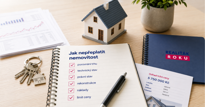Checklist, jak při koupi nepřeplatit nemovitost