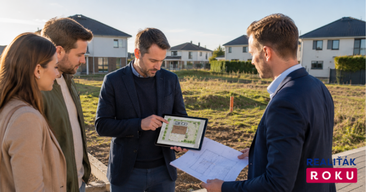 Architektonická studie rodinného domu před koupí stavebního pozemku