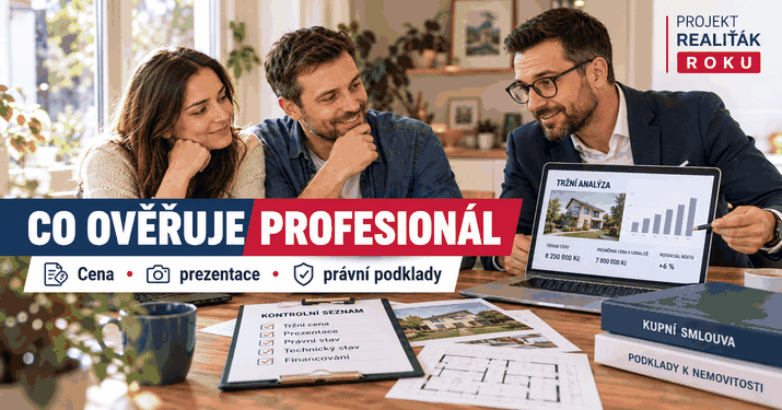 Realitn&iacute; makl&eacute;ř s majiteli kontroluje cenu, dokumenty a prezentaci nemovitosti