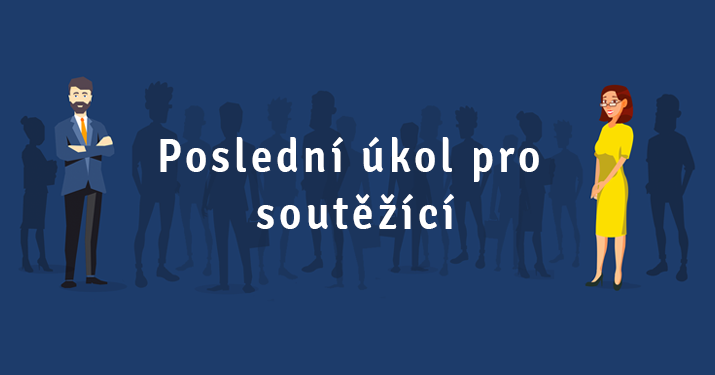 Poslední úkol pro soutěžící před finálem
